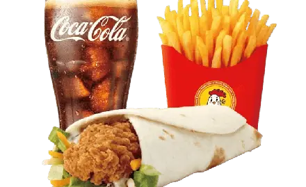 Chicken Wrap Combo