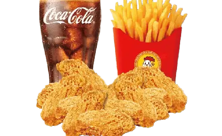 Chicken Wings Combo 炸鸡翅套餐