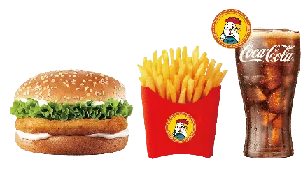 Cod Fish Sandwich combo 鳕鱼堡套餐